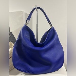Salvatore Ferragamo hobo shoulder bag blue